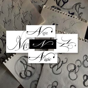 Logo Vigie: étapes de création