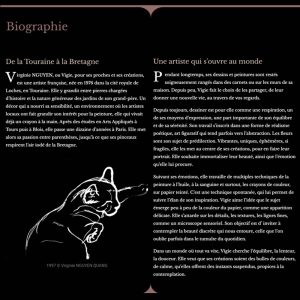 Page biographie du site Vigie Artiste peintre