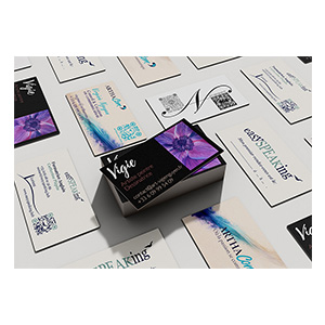Présentations de plusieurs cartes de visite